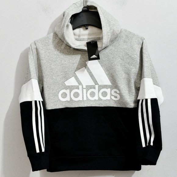 adidas Other - Adidas Boys' Youth Pullover Fleece Hoodies GREY